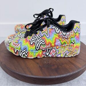 Skechers Kids Sneakers - Multicolor Zigzag